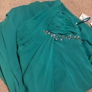 Green gown